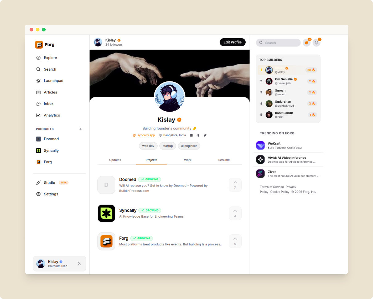 Projects and Contributions