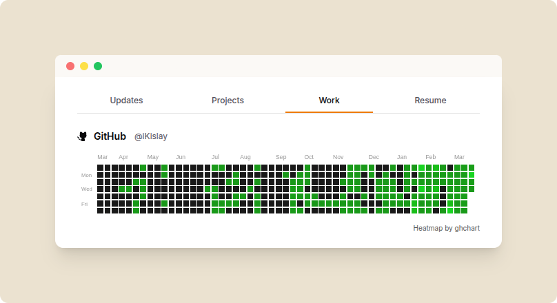 GitHub Widget